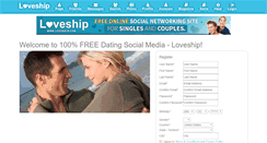 Desktop Screenshot of loveship.com
